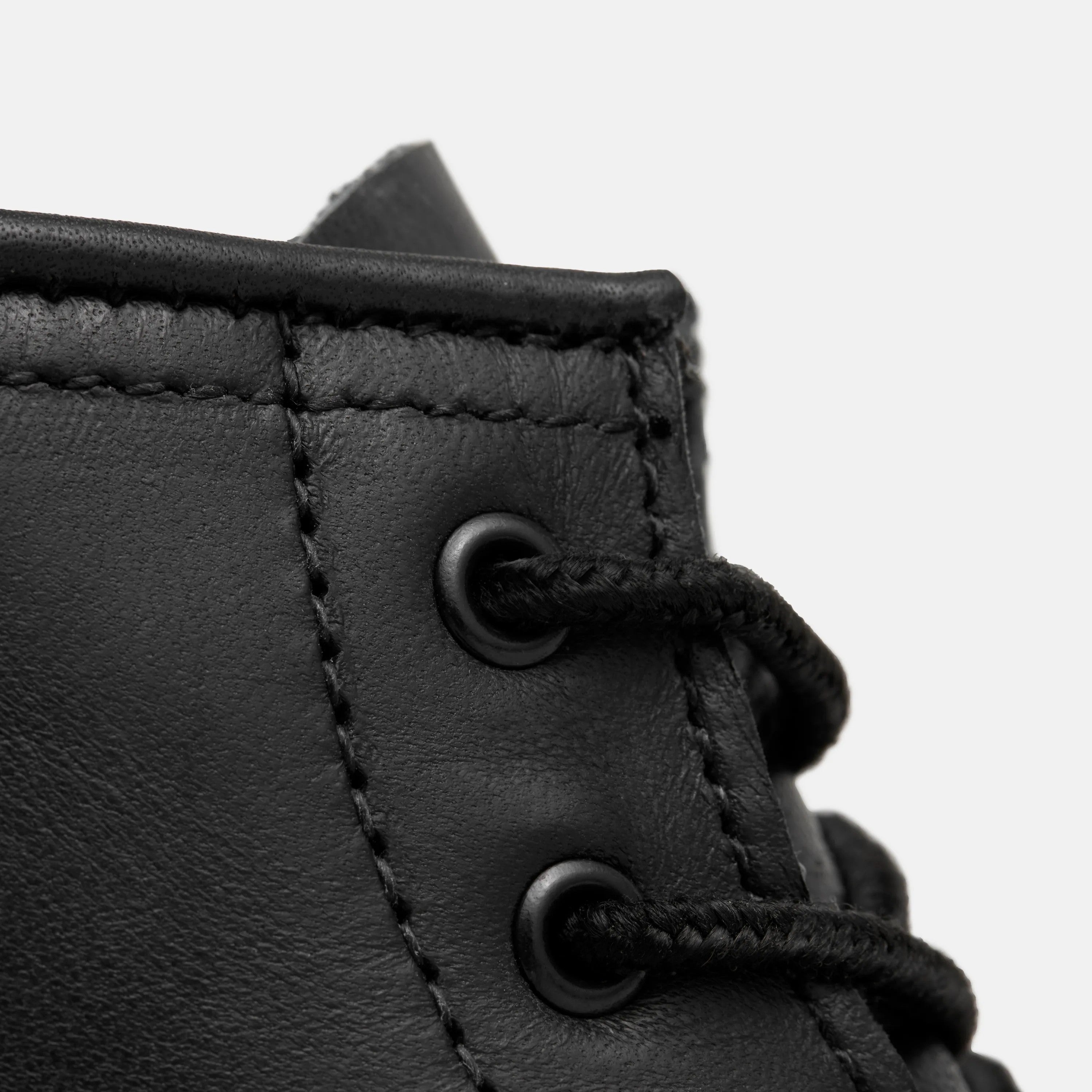 Red Wing Shoes | 6-Inch Classic Moc Short Boot in Black Leather 3380 | Red Wing Heritage