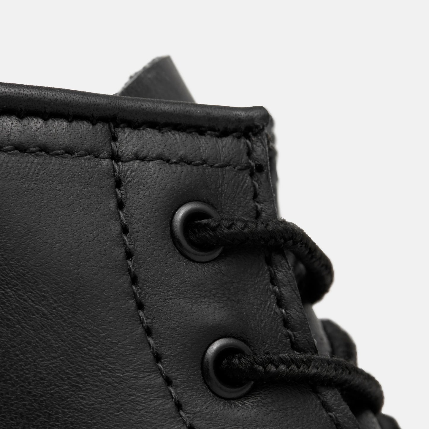 Red Wing Shoes | 6-Inch Classic Moc Short Boot in Black Leather 3380 | Red Wing Heritage
