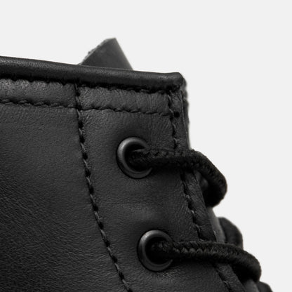 Red Wing Shoes | 6-Inch Classic Moc Short Boot in Black Leather 3380 | Red Wing Heritage