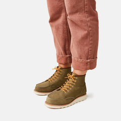 Red Wing Shoes | 6-Inch Classic Moc Short Boot in Light Brown Leather 3377 | Red Wing Heritage