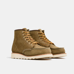 Red Wing Shoes | 6-Inch Classic Moc Short Boot in Light Brown Leather 3377 | Red Wing Heritage