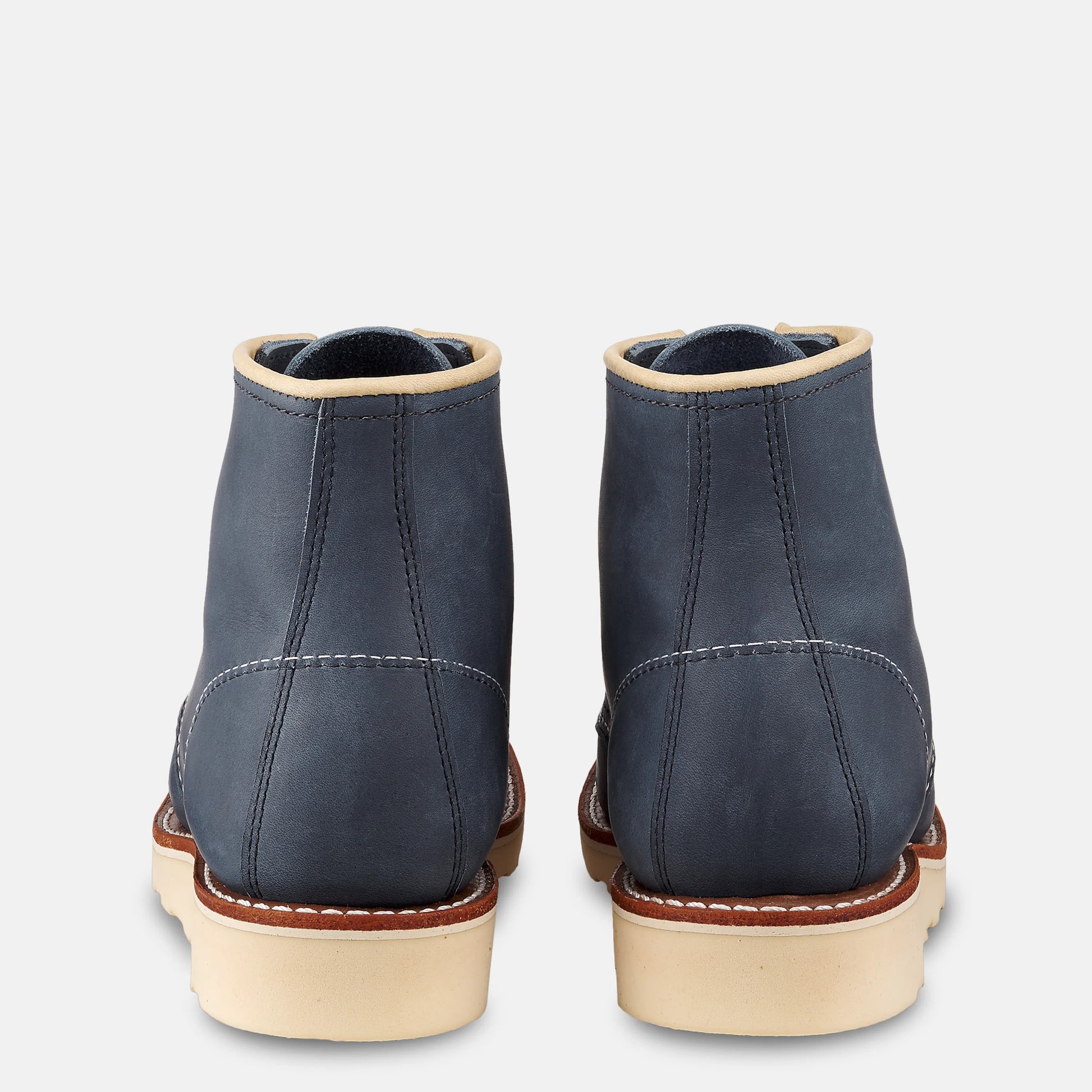 Red Wing Shoes | 6-Inch Moc Short Boot in Blue Leather 3353 | Red Wing Heritage