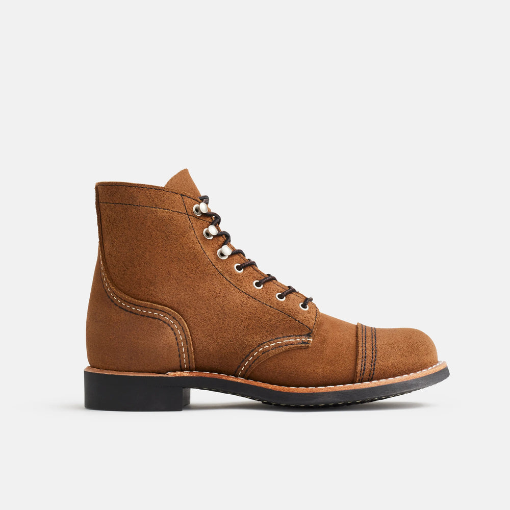 Red Wing Shoes | Iron Ranger Short Boot in Clove Acampo Leather 3364 | Red Wing Heritage