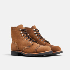 Red Wing Shoes | Iron Ranger Short Boot in Clove Acampo Leather 3364 | Red Wing Heritage