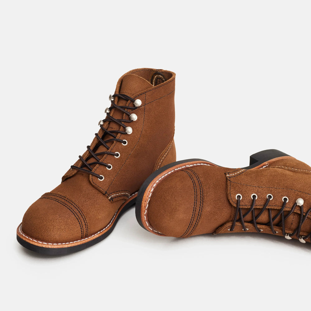 Red Wing Shoes | Iron Ranger Short Boot in Clove Acampo Leather 3364 | Red Wing Heritage