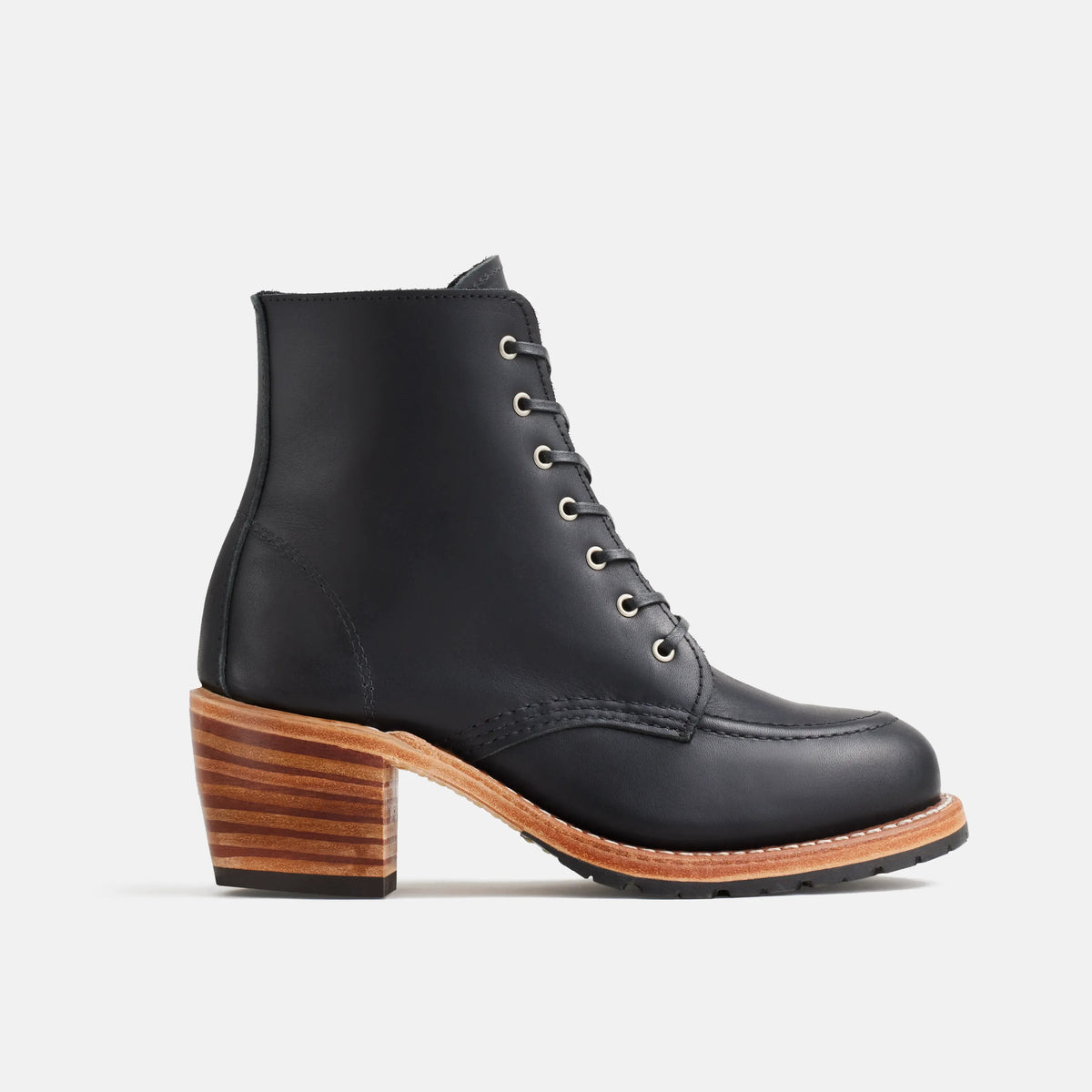 Red Wing Shoes | Clara Heeled Boot in Black Leather 3405 | Red Wing Heritage