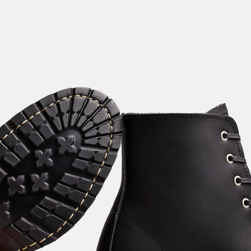Red Wing Shoes | Clara Heeled Boot in Black Leather 3405 | Red Wing Heritage