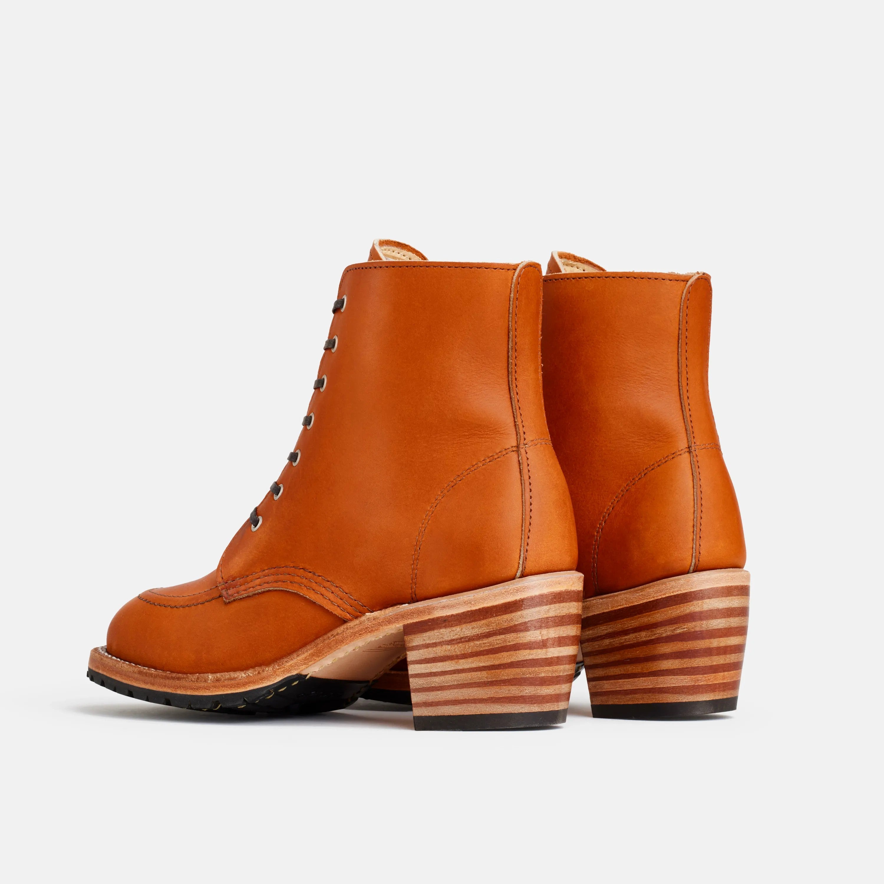 Red Wing Shoes | Clara Heeled Boot in Brown Leather 3404 | Red Wing Heritage