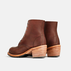 Red Wing Shoes | Clara Heeled Boot in Dark Brown Leather 3406