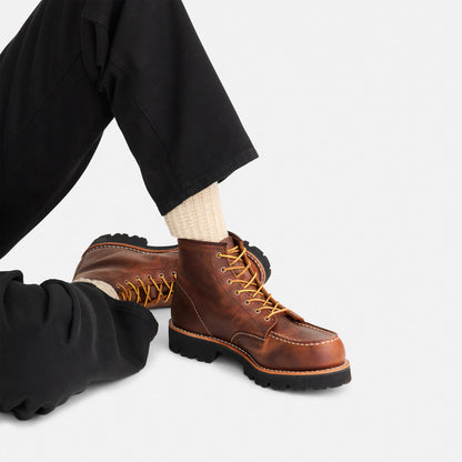 Red Wing Shoes | Porter Moc in Copper Rough & Tough 3498 | Red Wing Heritage