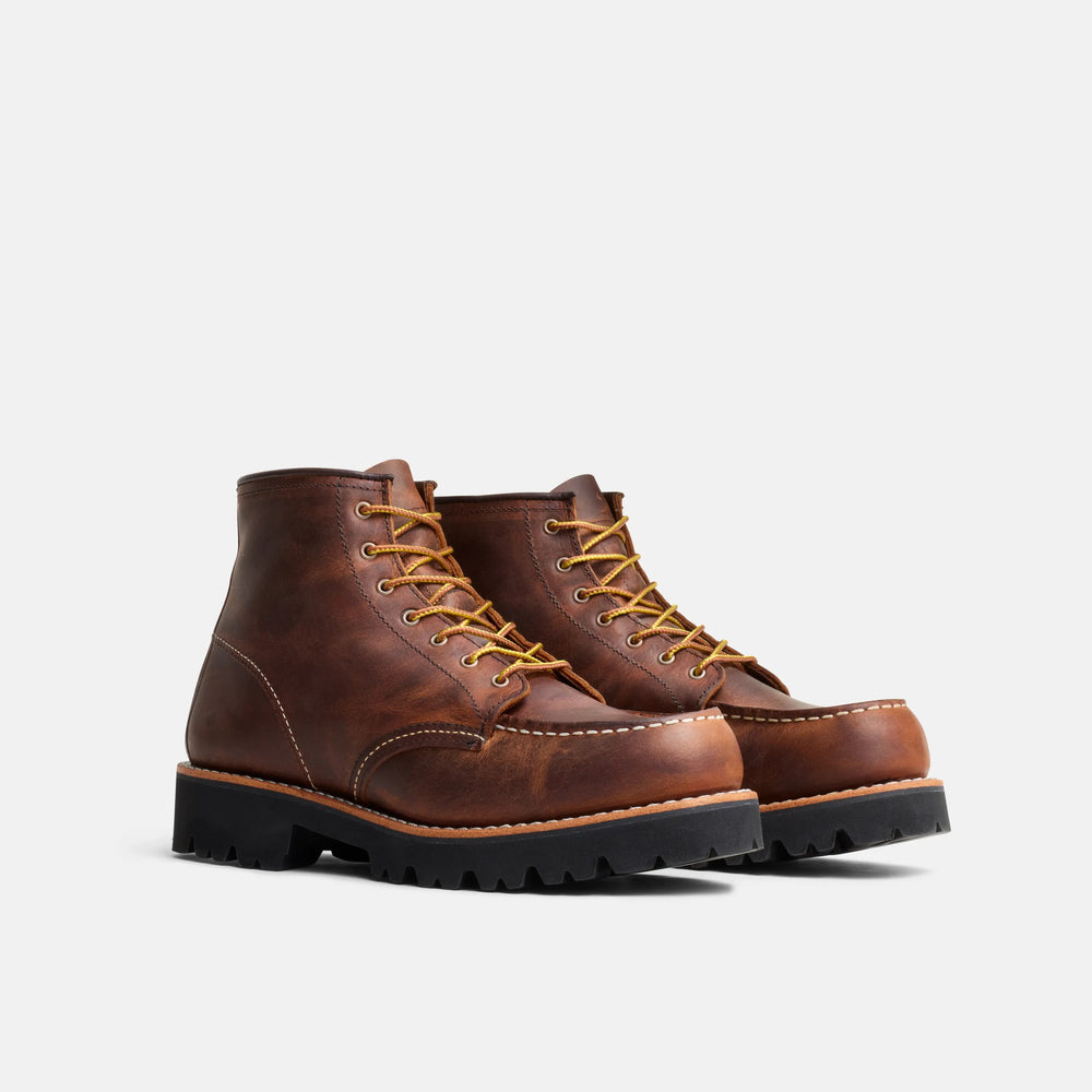 Red Wing Shoes | Porter Moc in Copper Rough & Tough 3498 | Red Wing Heritage
