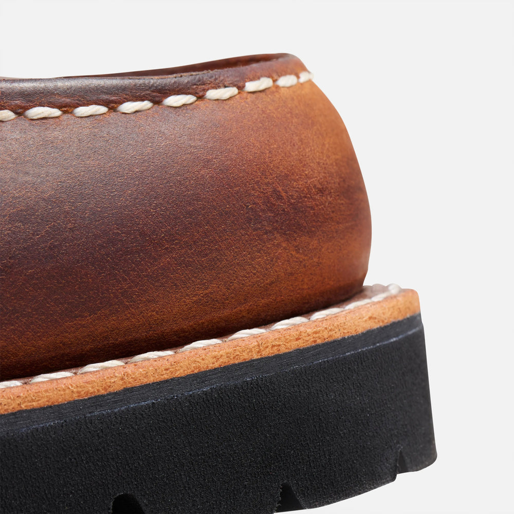 Red Wing Shoes | Porter Moc in Copper Rough & Tough 3498 | Red Wing Heritage