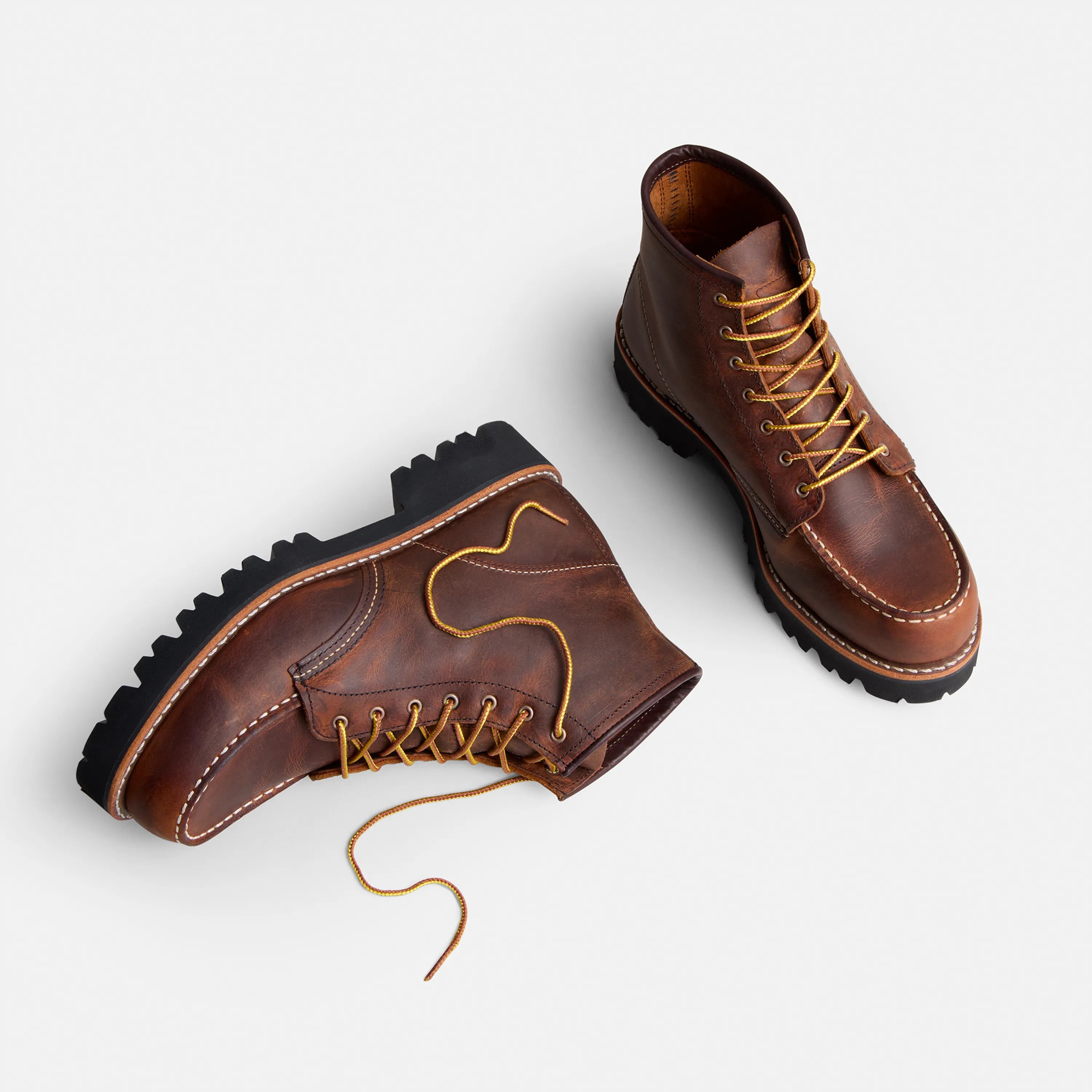 Red Wing Shoes | Porter Moc in Copper Rough & Tough 3498 | Red Wing Heritage