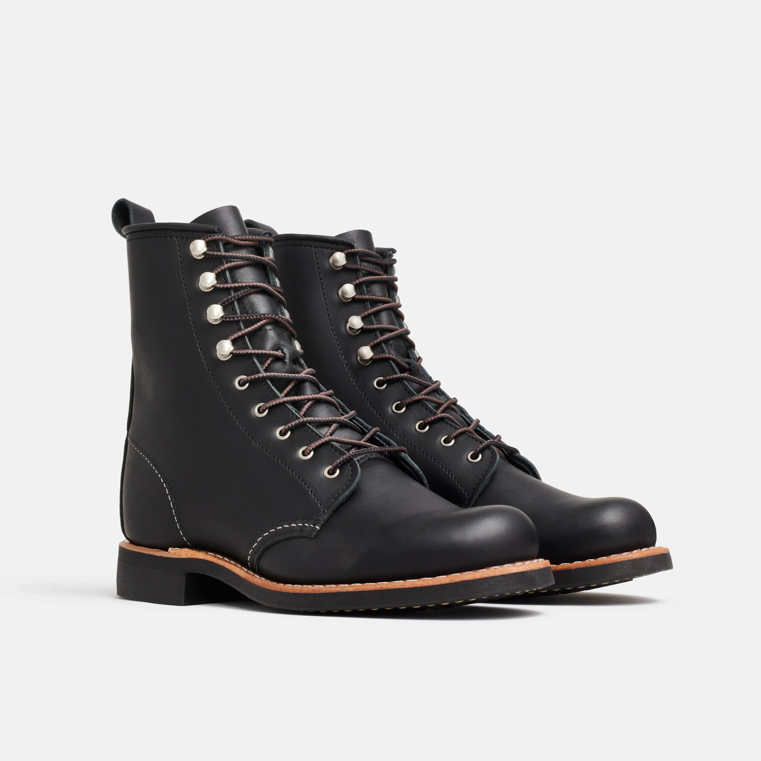 Red Wing Shoes | Silversmith Short Boot in Black Leather 3361 | Red Wing Heritage