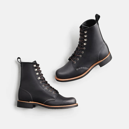 Red Wing Shoes | Silversmith Short Boot in Black Leather 3361 | Red Wing Heritage