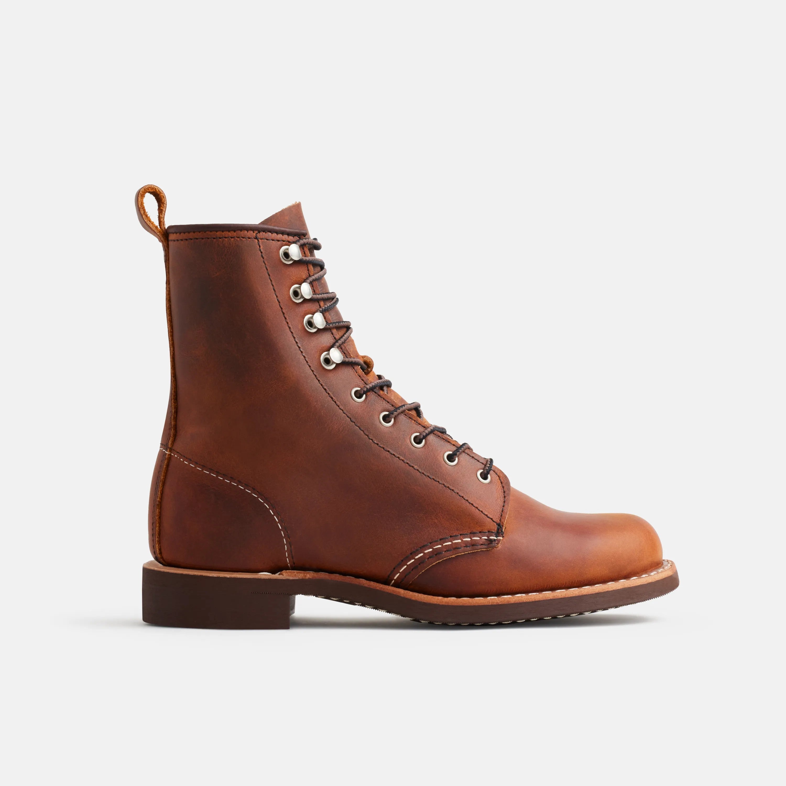 Red Wing Shoes | Silversmith Short Boot in Brown Leather 3362