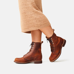 Red Wing Shoes | Silversmith Short Boot in Brown Leather 3362
