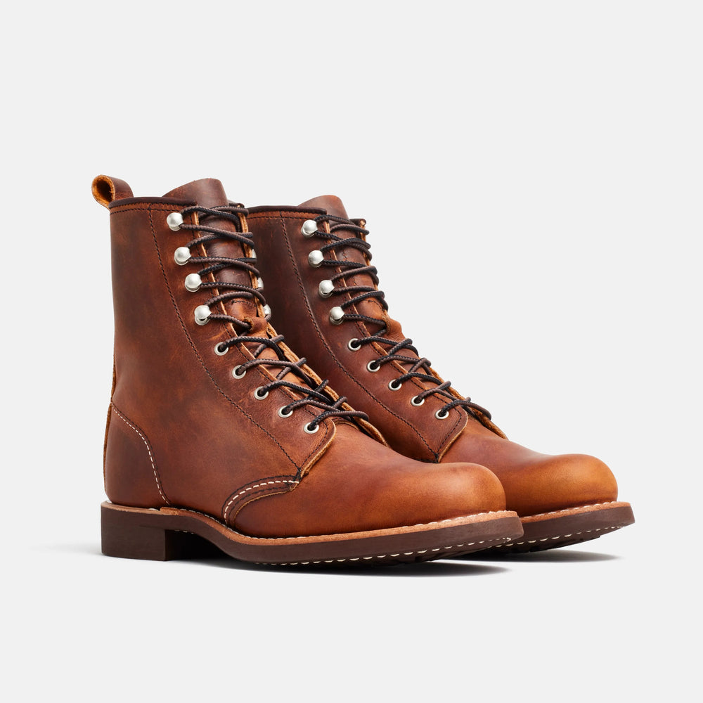 Red Wing Shoes | Silversmith Short Boot in Brown Leather 3362