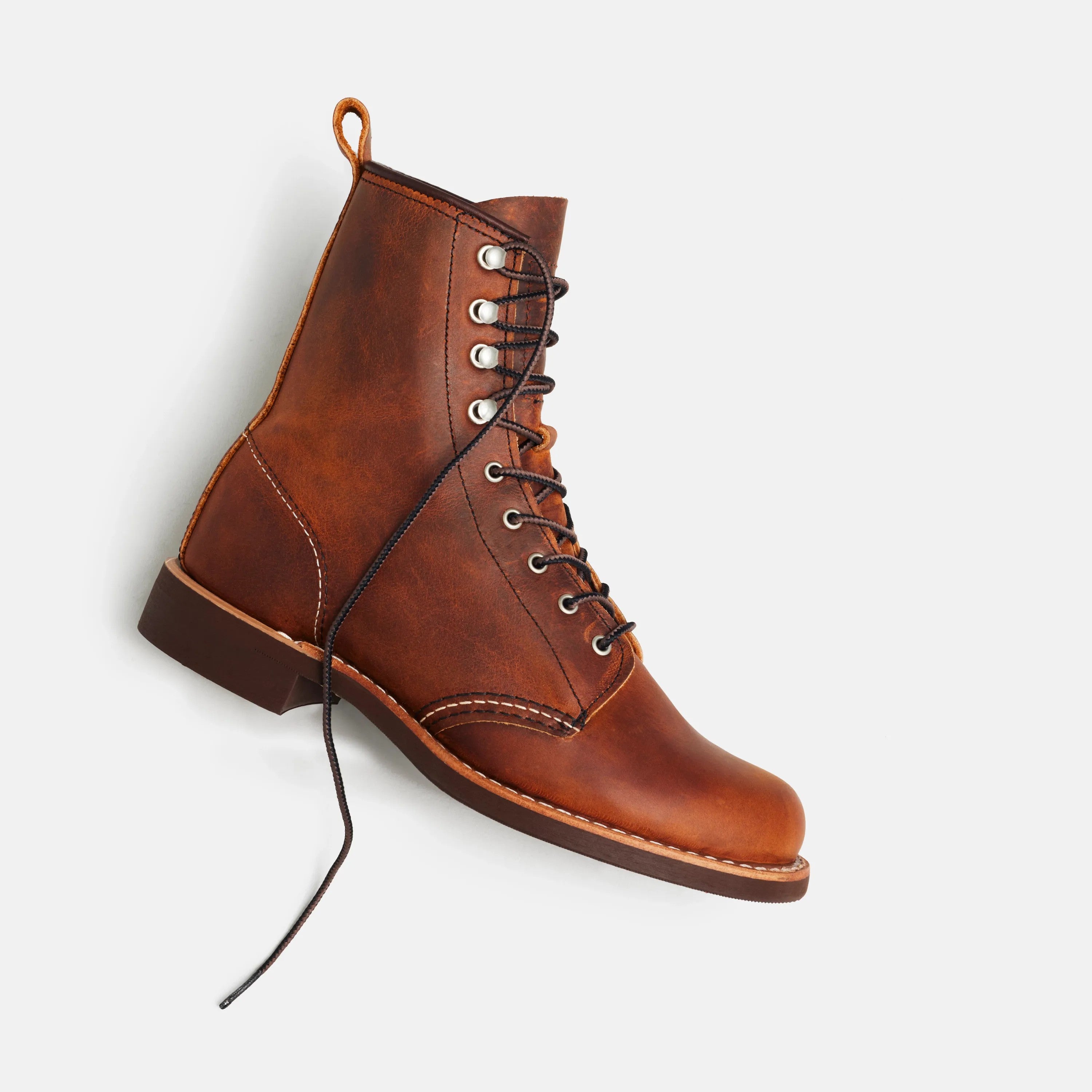 Red Wing Shoes | Silversmith Short Boot in Brown Leather 3362