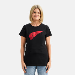 Red Wing Shoes | Short Sleeve Classic Wing Tee in Black 98484