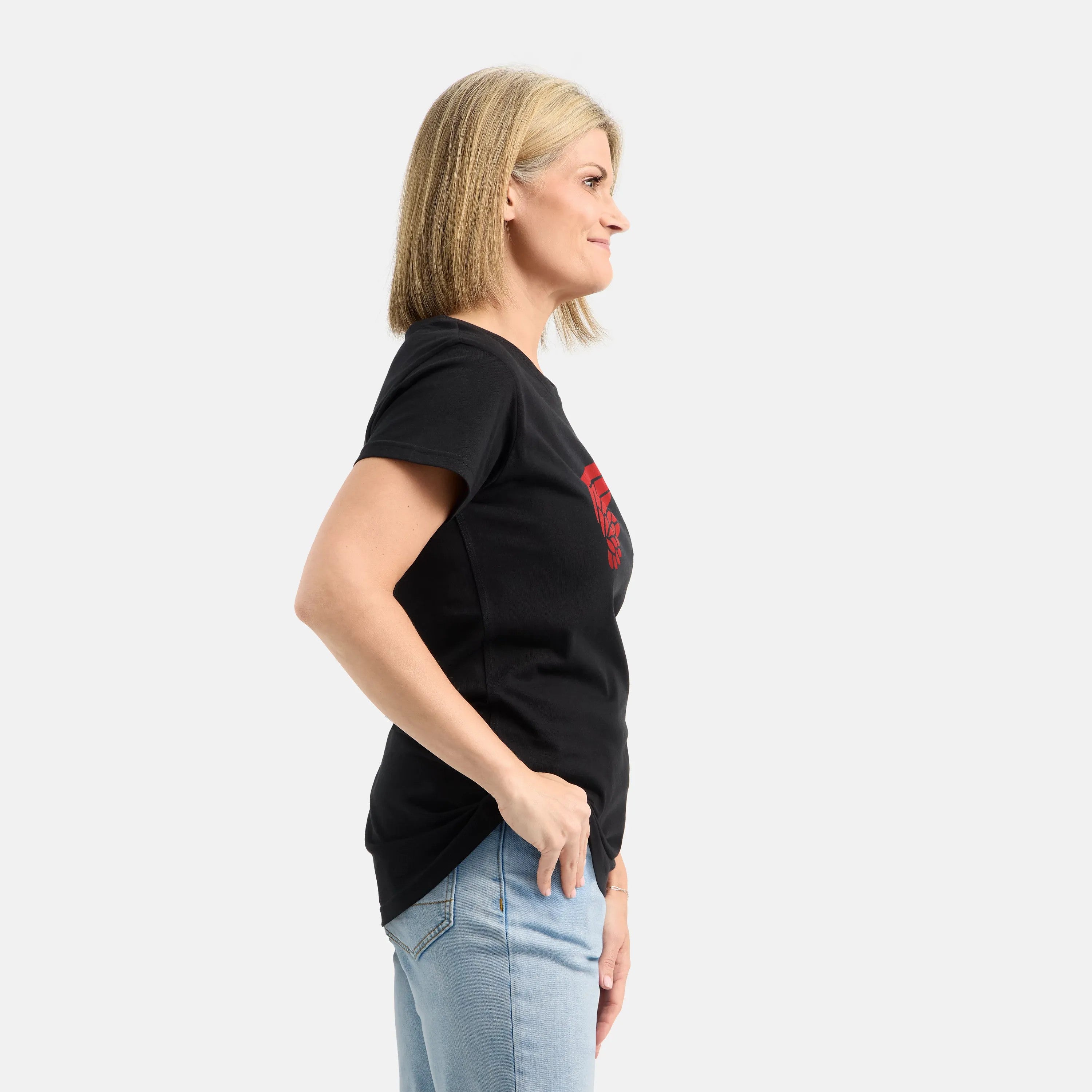 Red Wing Shoes | Short Sleeve Classic Wing Tee in Black 98484
