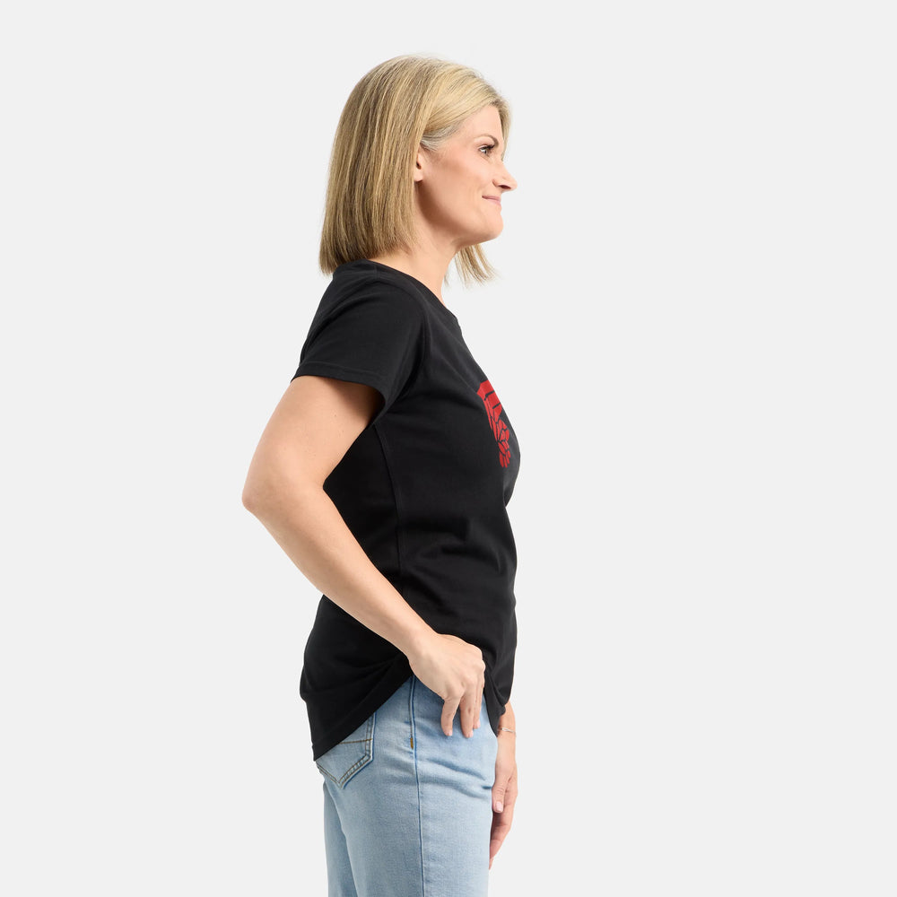 Red Wing Shoes | Short Sleeve Classic Wing Tee in Black 98484