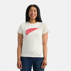Red Wing Shoes | Short Sleeve Classic Wing Tee in White 98483
