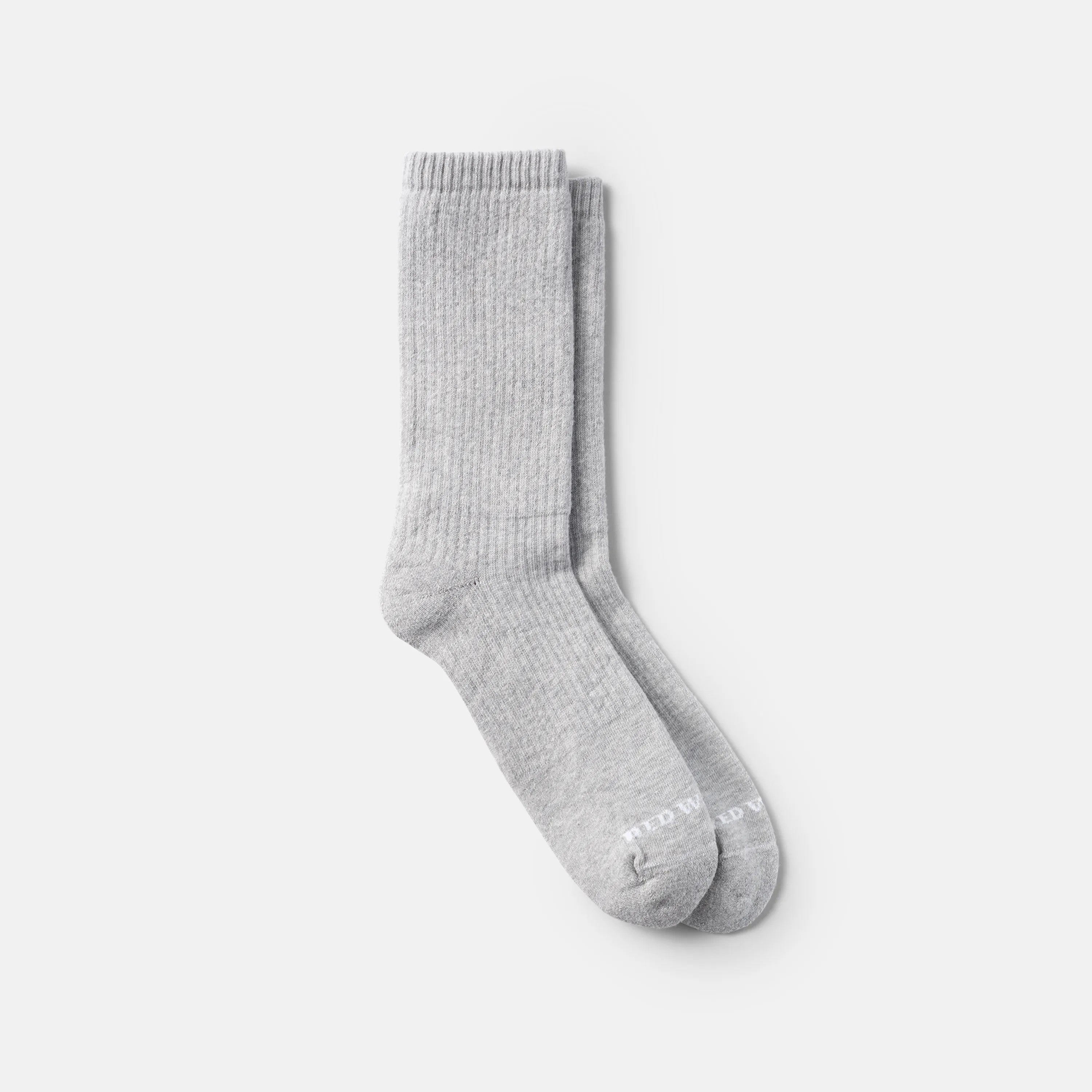 Red Wing Shoes | Unisex Cushion Crew Socks in Gray | Red Wing Heritage 97671