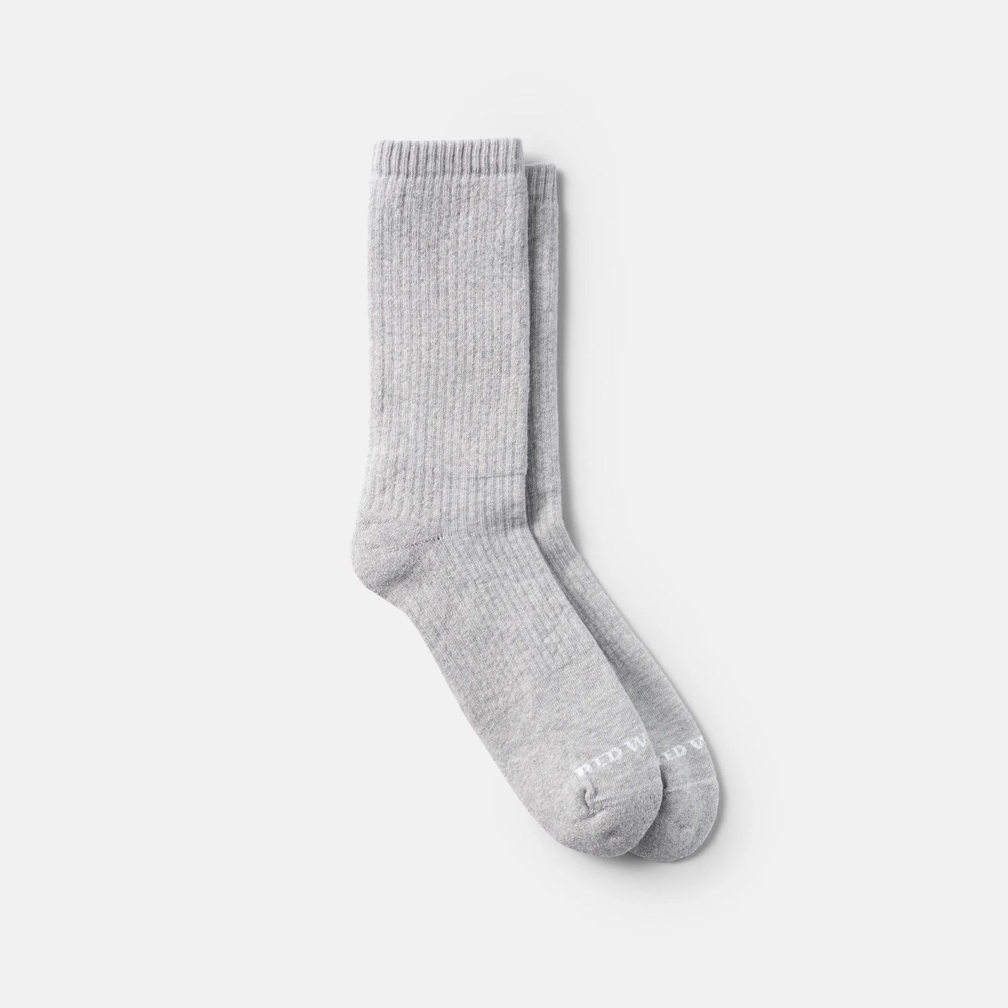 Red Wing Shoes | Unisex Cushion Crew Socks in Gray | Red Wing Heritage 97671