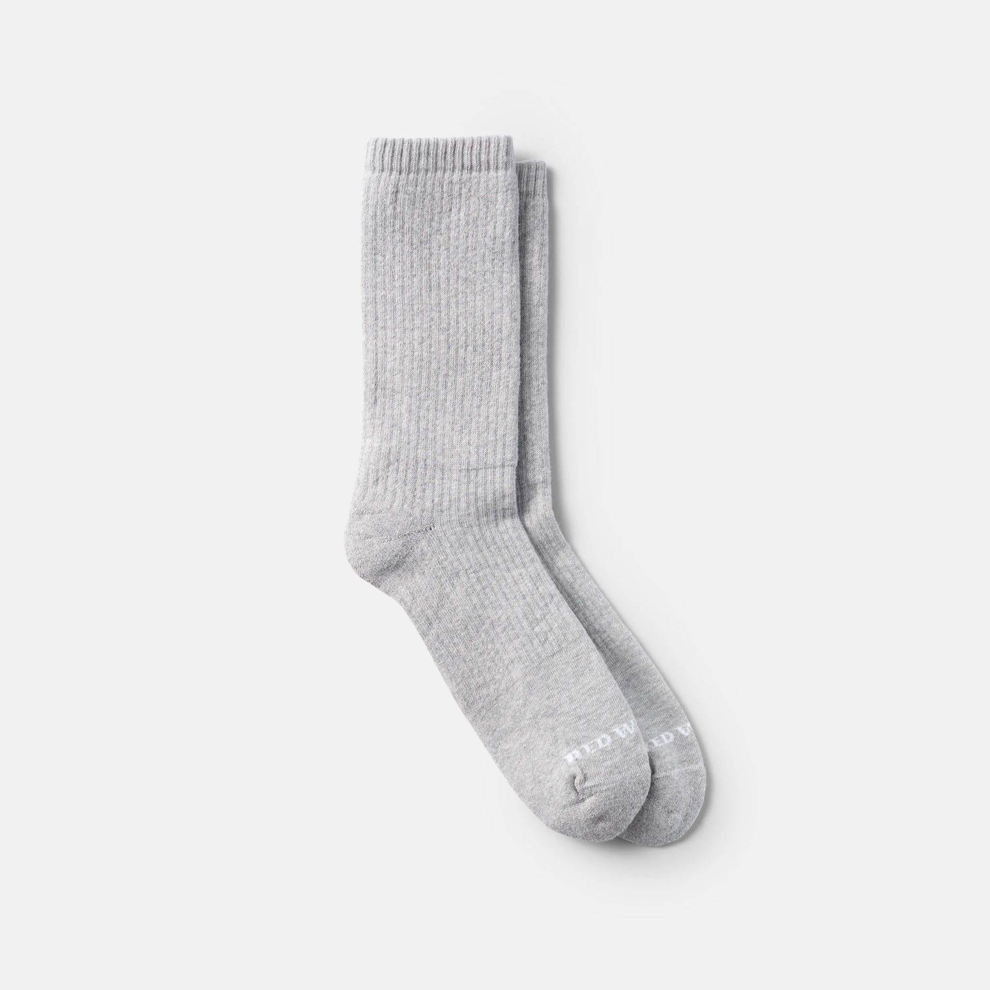 Red Wing Shoes | Unisex Cushion Crew Socks in Gray | Red Wing Heritage 97671