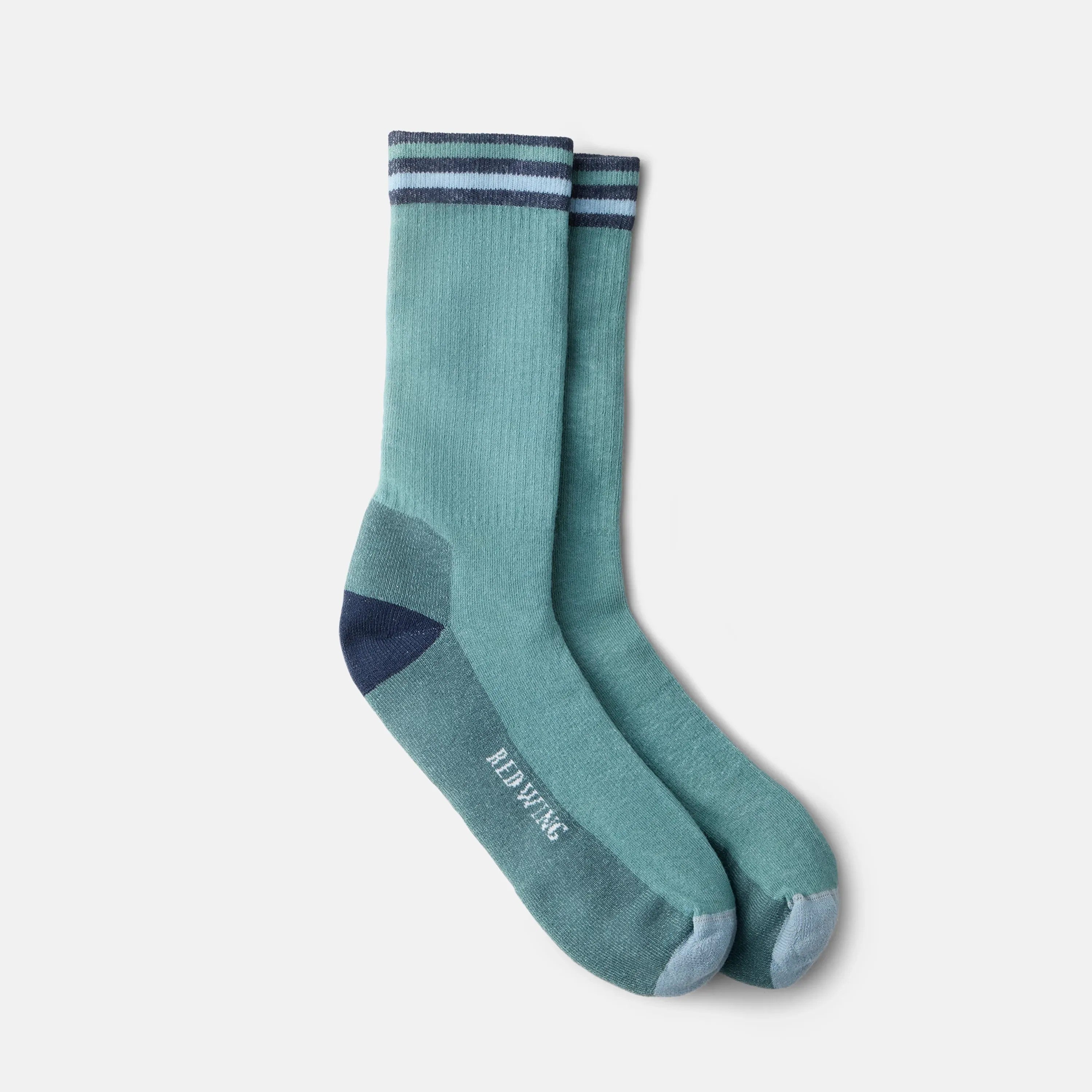 Red Wing Shoes | Unisex Vintage Stripe Crew Socks | Red Wing Heritage 97668