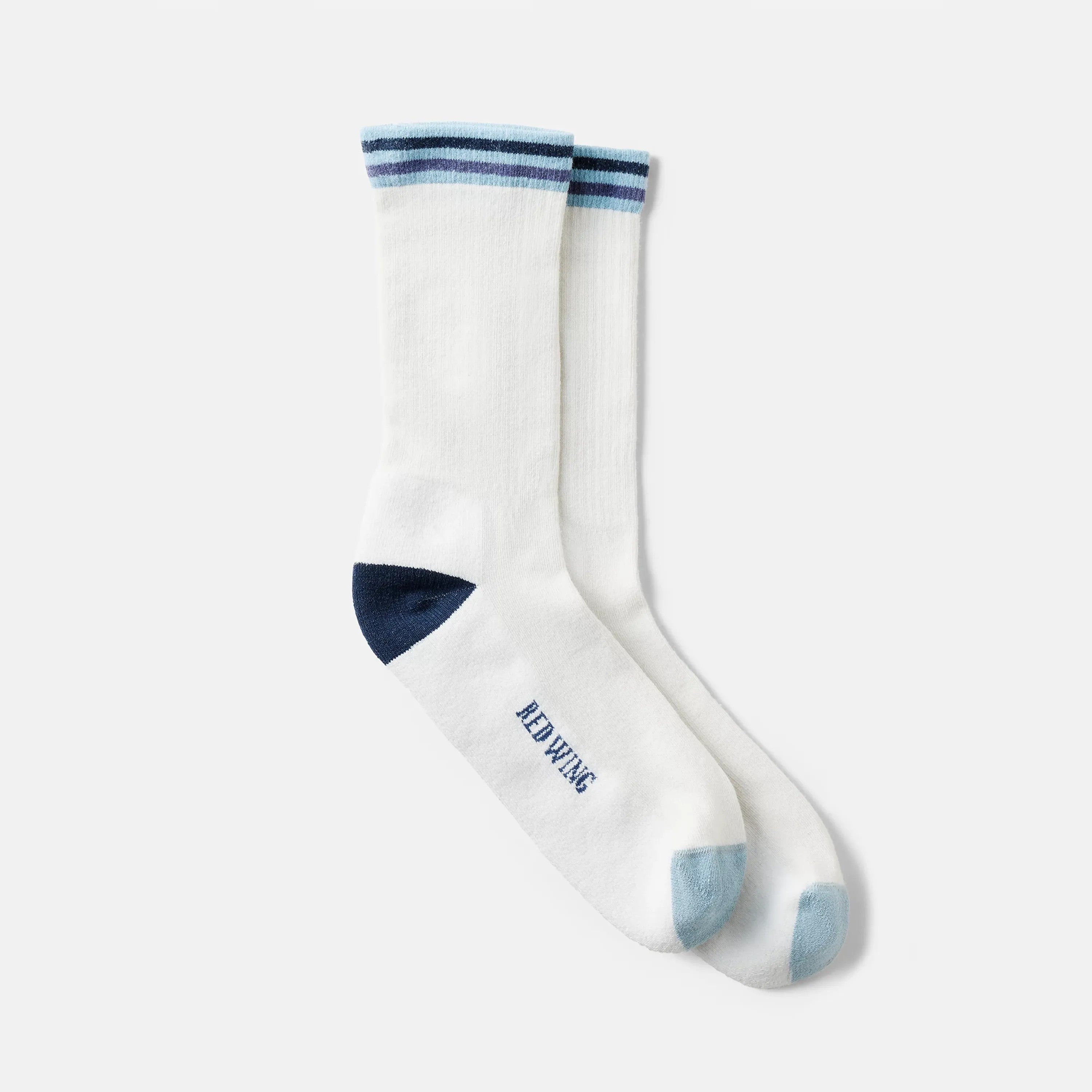 Red Wing Shoes | Unisex Vintage Stripe Crew Socks | Red Wing Heritage 97667