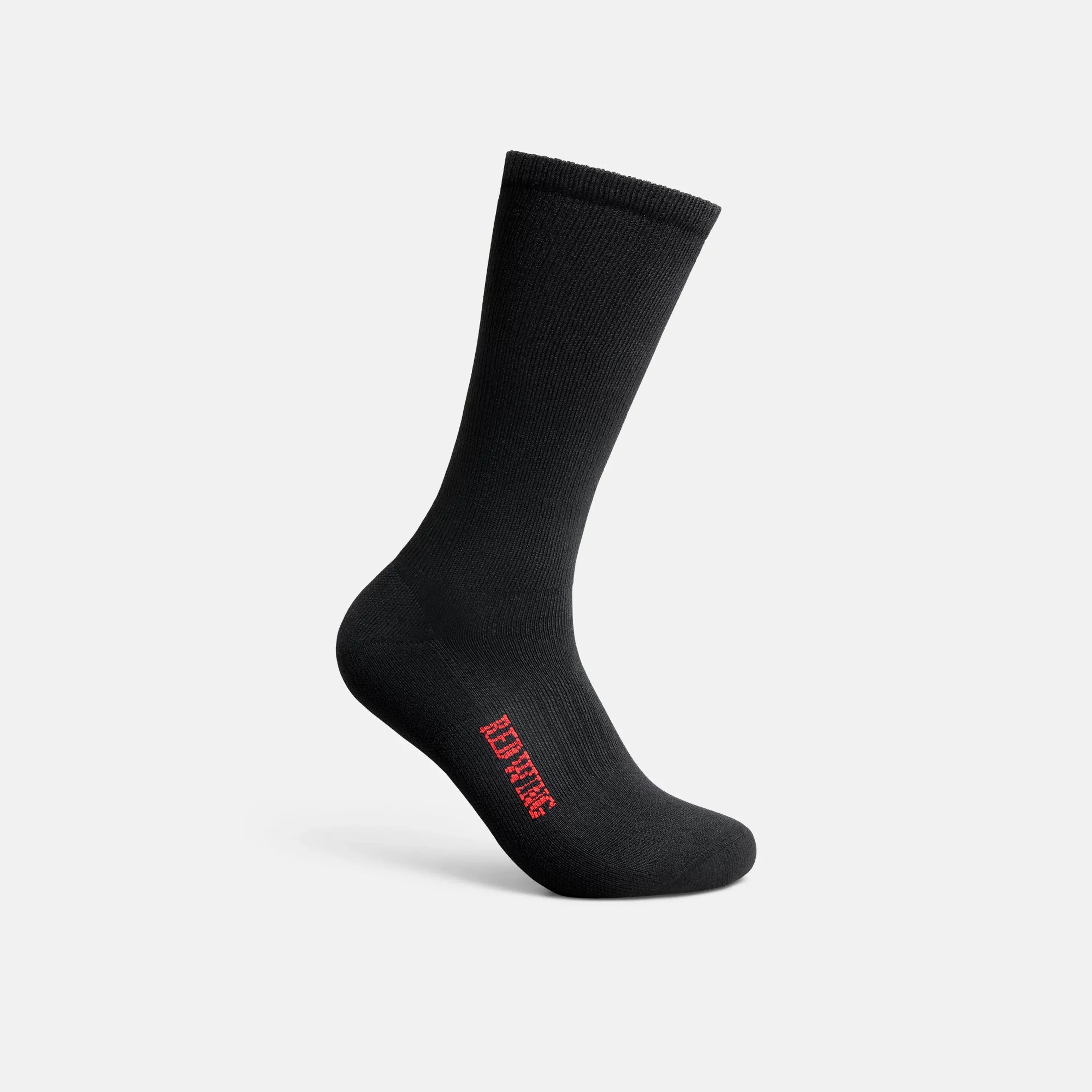 Red Wing Shoes | Unisex Breeze Nylon Crew Sock in Black 97305