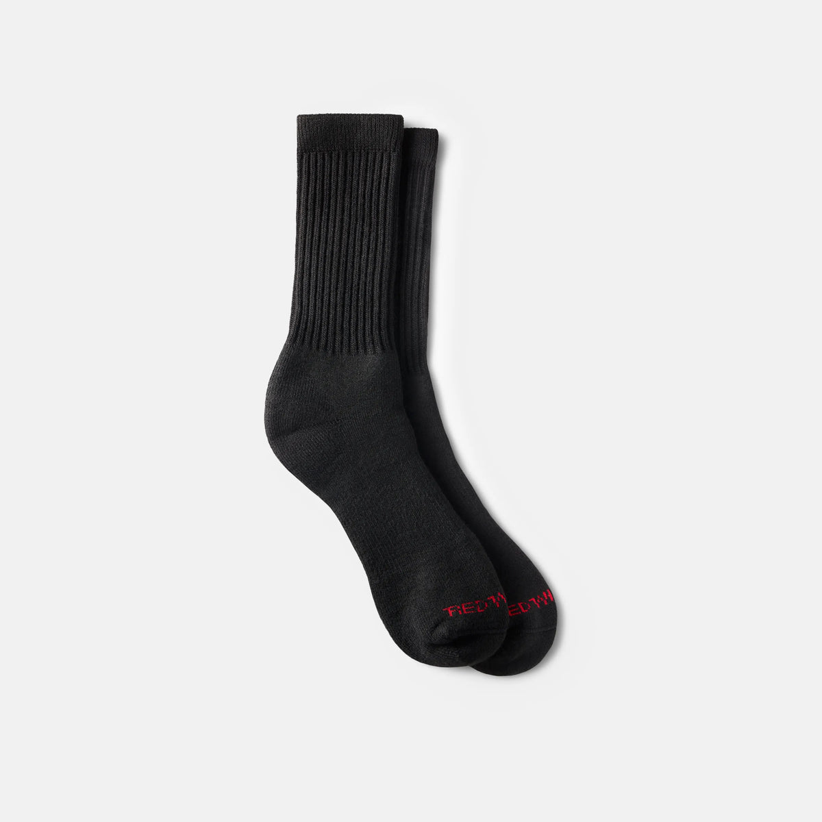 Red Wing Shoes | Unisex Acrylic Blend Crew Sock in Black 97308