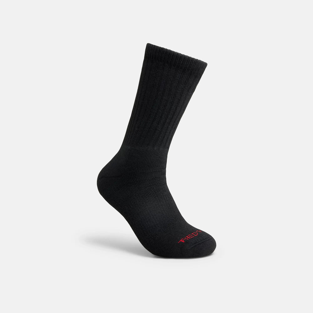 Red Wing Shoes | Unisex Acrylic Blend Crew Sock in Black 97308