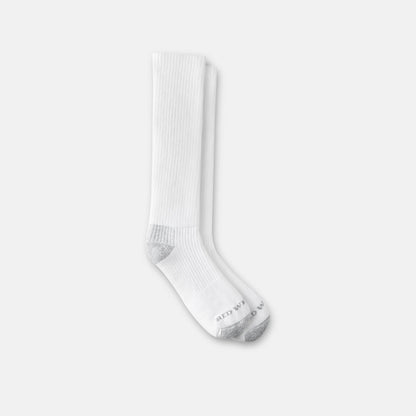 Red Wing Shoes | Unisex Cotton Blend Over-the-Calf Sock in White 97274