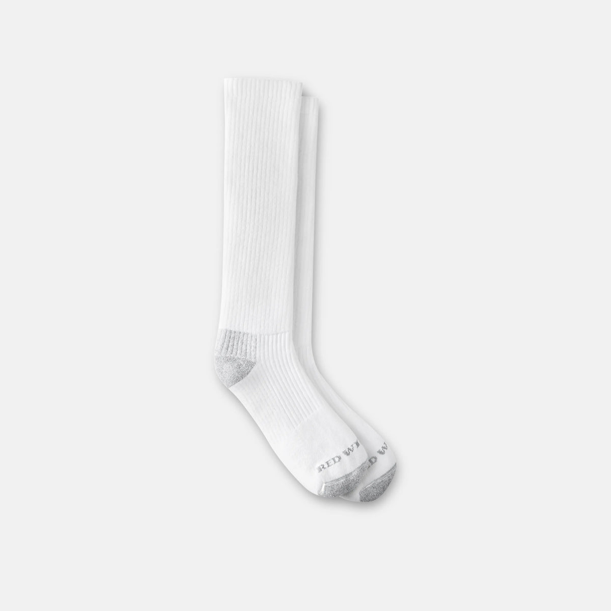 Red Wing Shoes | Unisex Cotton Blend Over-the-Calf Sock in White 97274