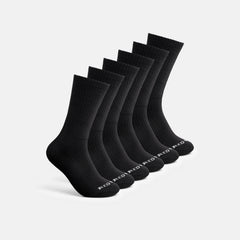 Red Wing Shoes | Unisex Cotton Blend Crew Sock in Black 97269