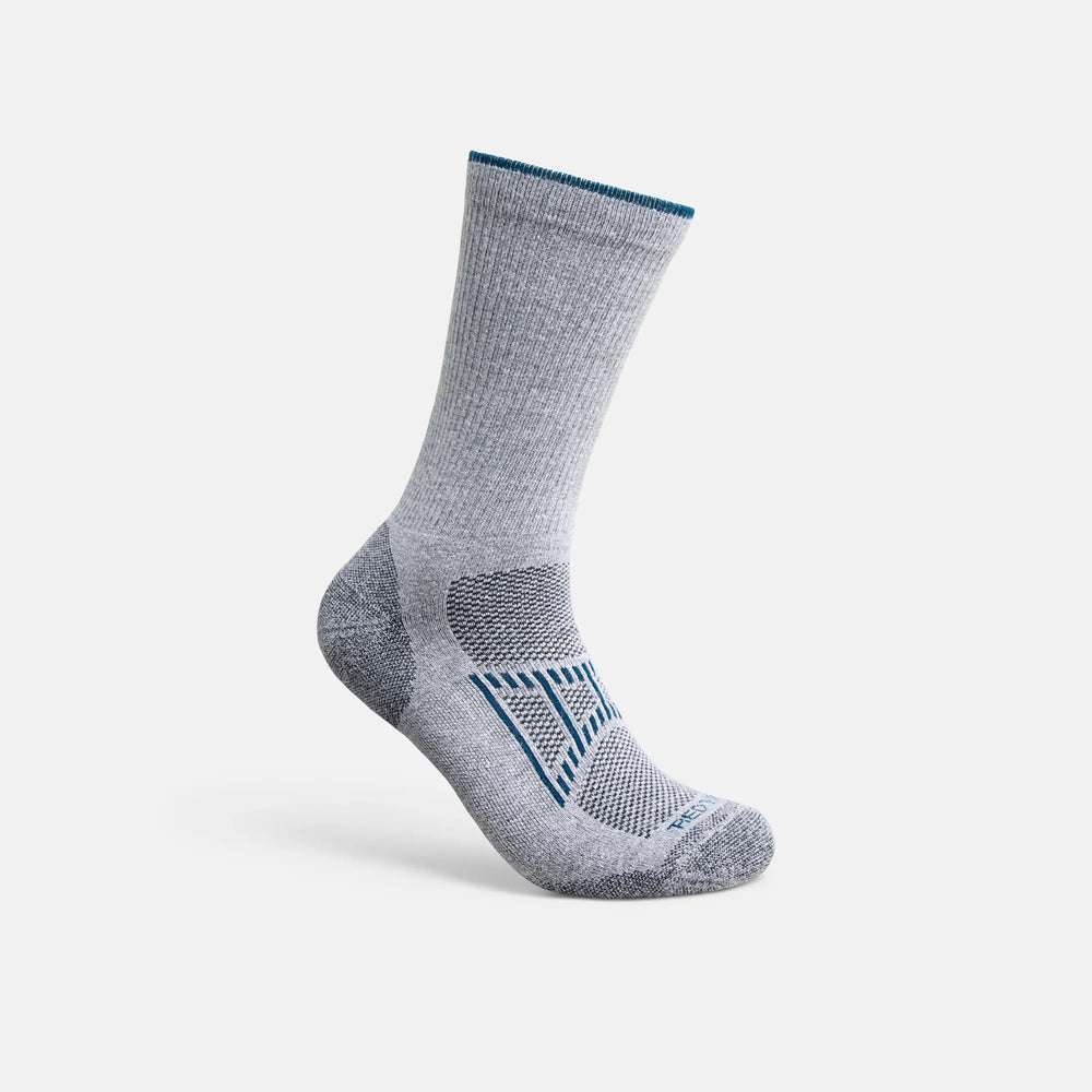 Red Wing Shoes | Unisex CoolMax® Blend Crew Sock in Gray 97397