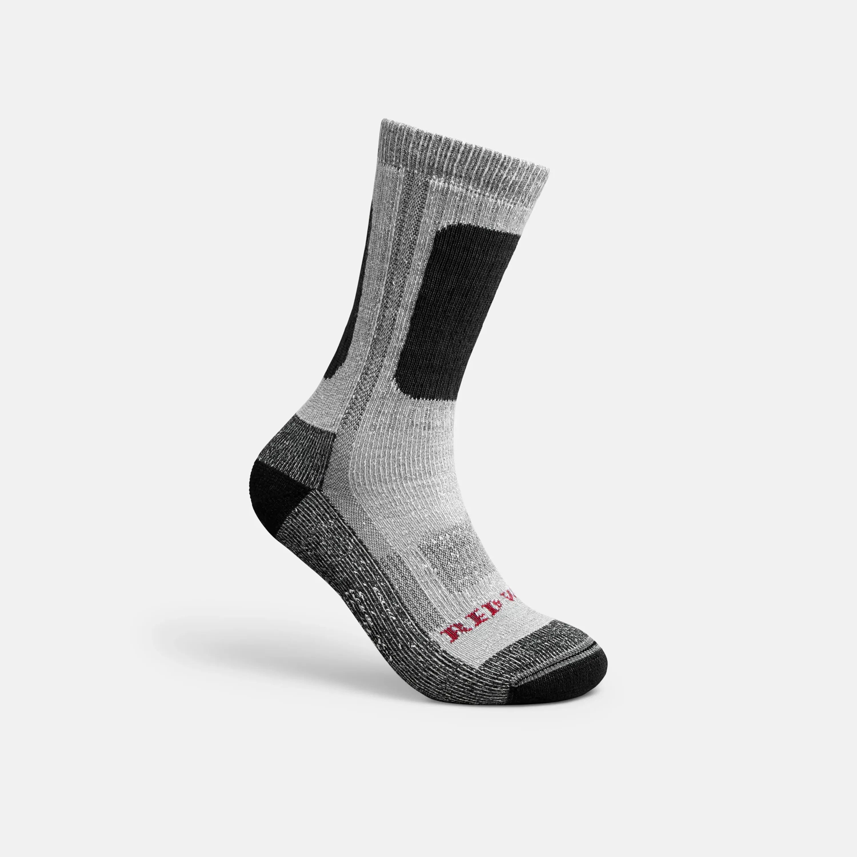 Red Wing Shoes | Unisex Performance Crew Work Sock in Black 97267