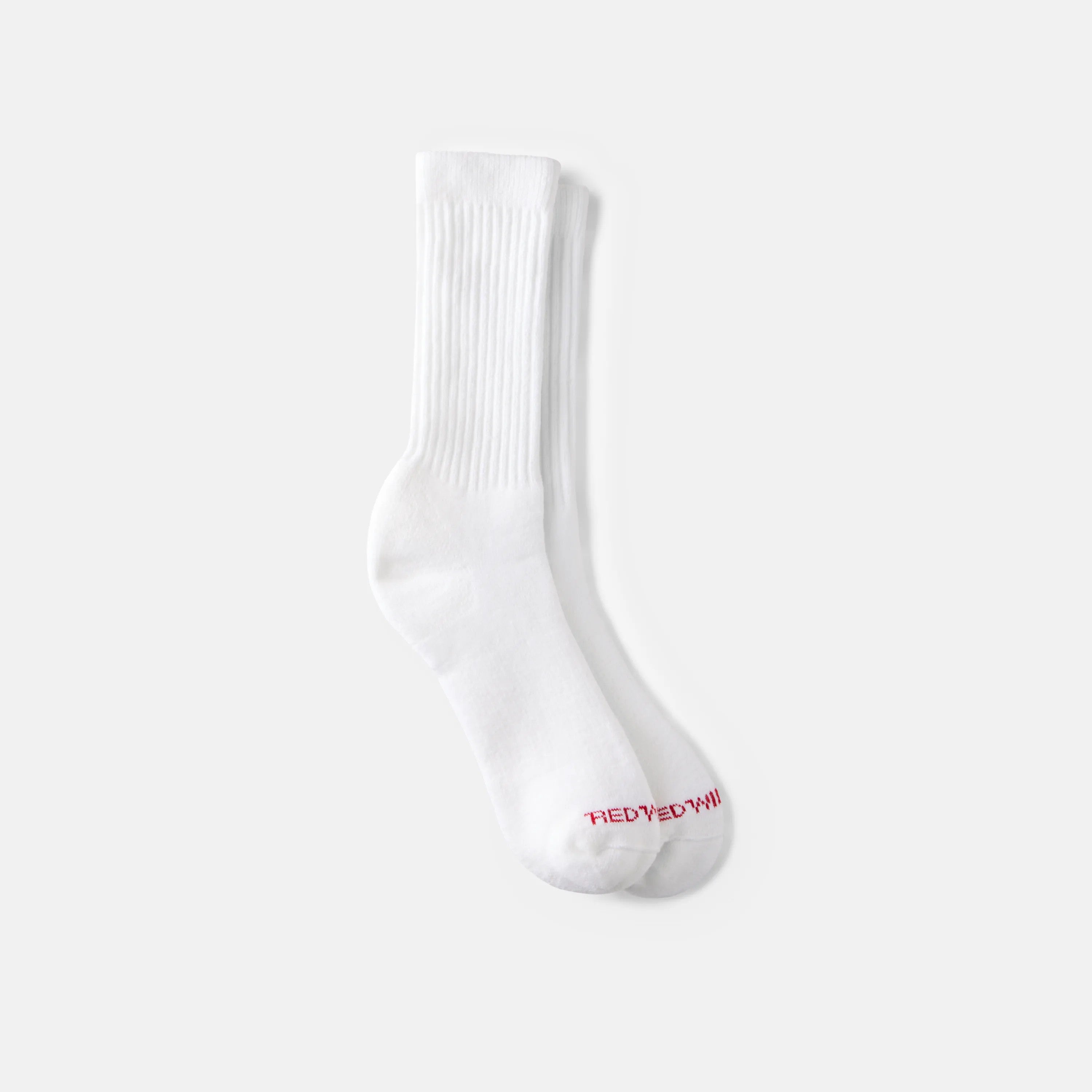 Red Wing Shoes | Unisex Acrylic Blend Crew Sock in White 97315