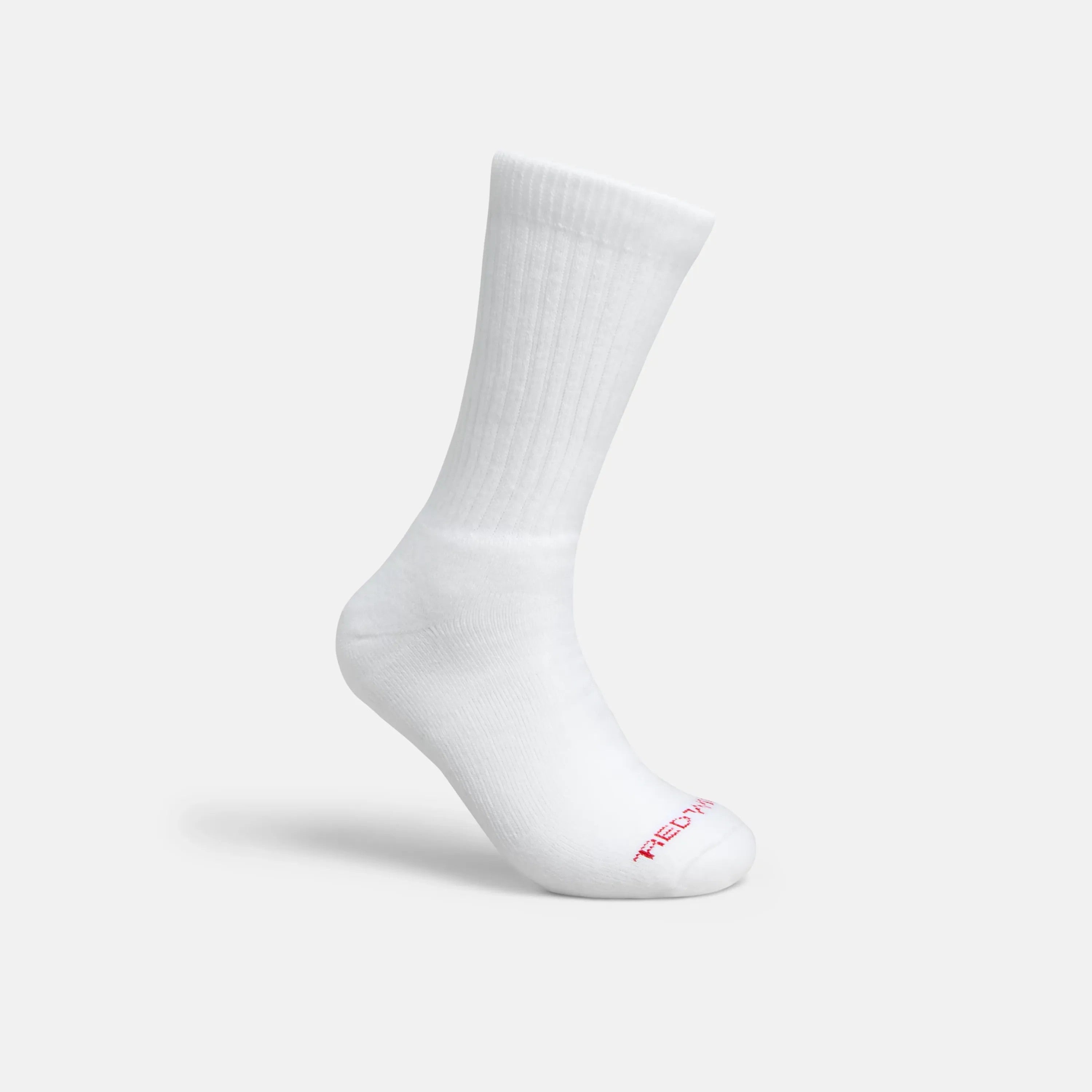 Red Wing Shoes | Unisex Acrylic Blend Crew Sock in White 97315