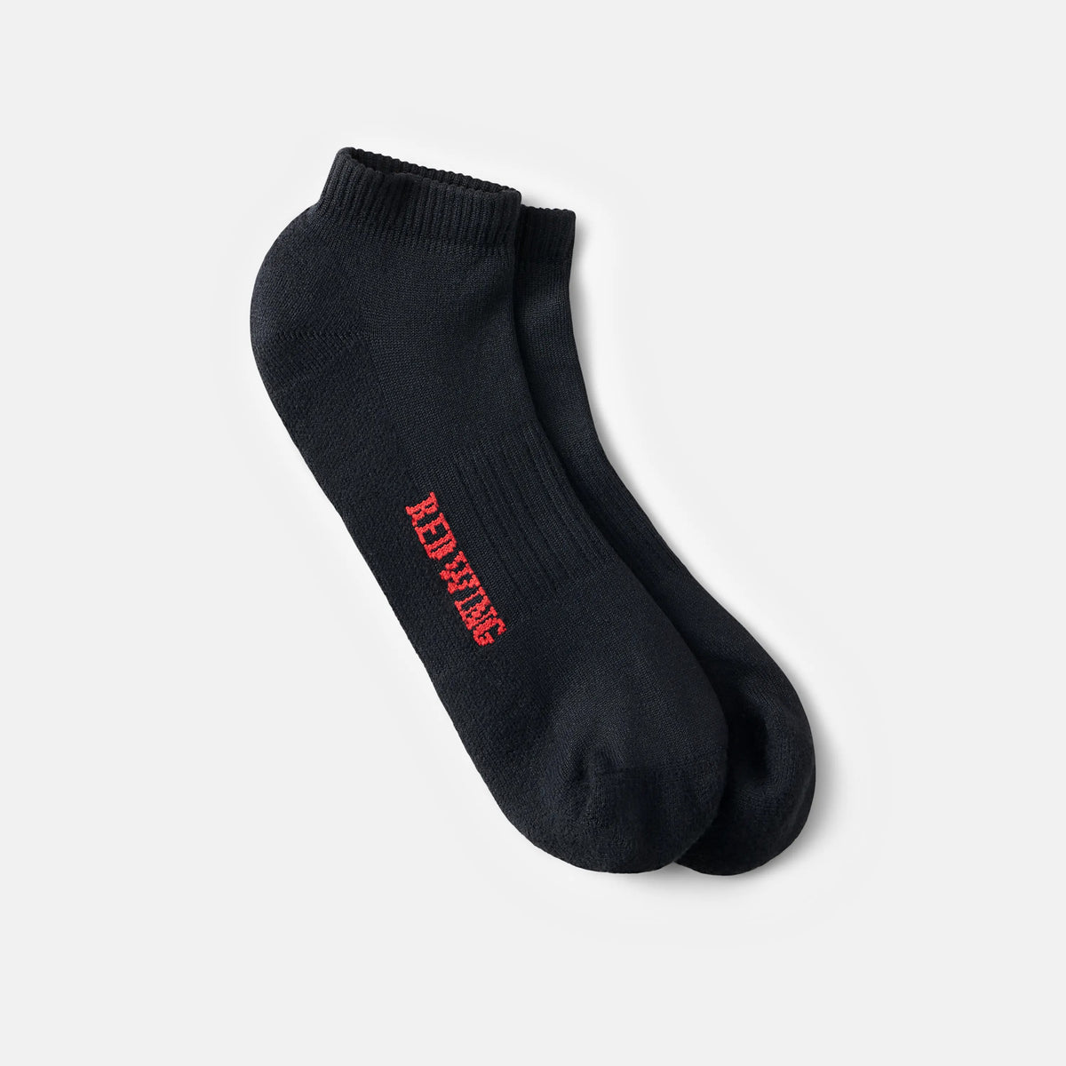 Red Wing Shoes | Unisex Breeze Nylon Low Cut Crew Sock in Black 97304