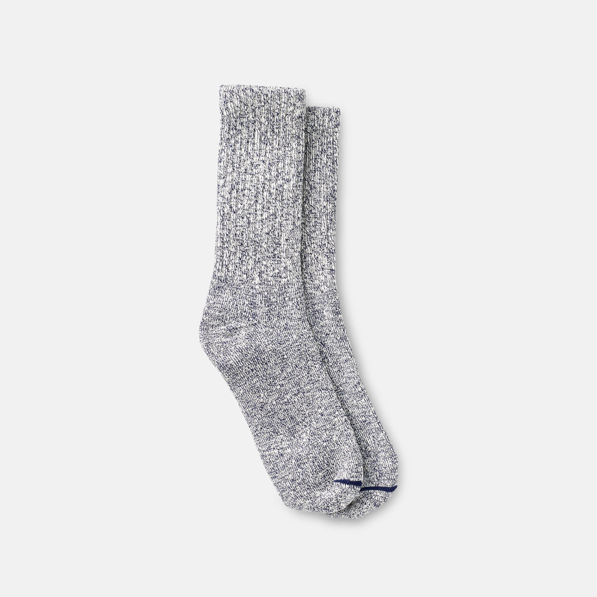Red Wing Shoes | Unisex Cotton Blend Ragg Crew Socks in Navy/White Cotton Blend 97645 | Red Wing Heritage