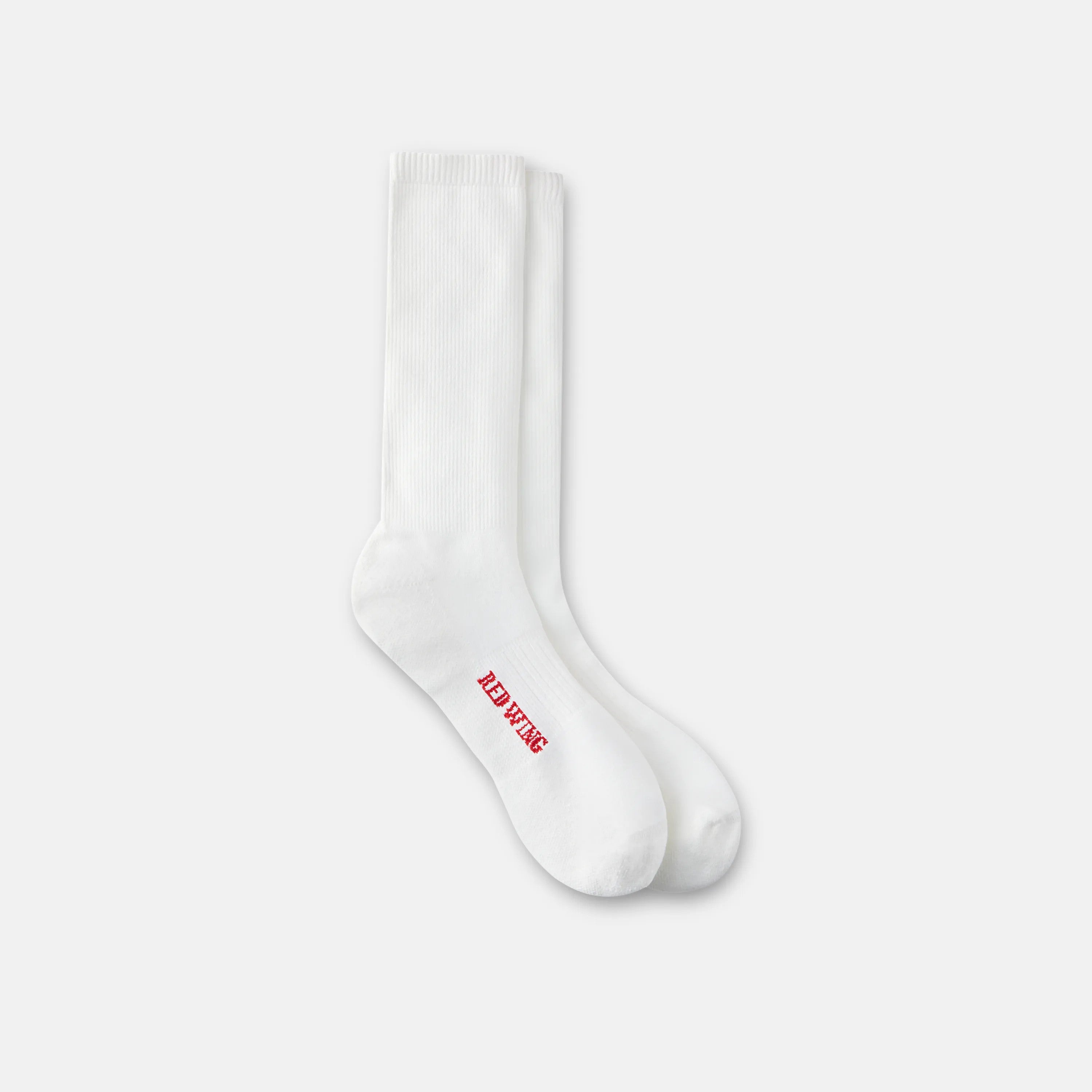 Red Wing Shoes | Unisex Breeze Nylon Crew Sock in White 97303