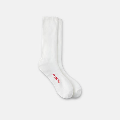 Red Wing Shoes | Unisex Breeze Nylon Crew Sock in White 97303