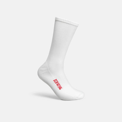 Red Wing Shoes | Unisex Breeze Nylon Crew Sock in White 97303