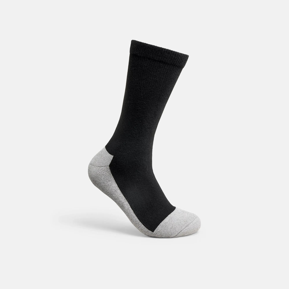 Red Wing Shoes | Unisex Coolmax® Blend Diabetic Crew Sock in Black