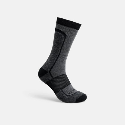 Red Wing Shoes | Unisex Merino Wool Blend Crew Sock in Black 97360