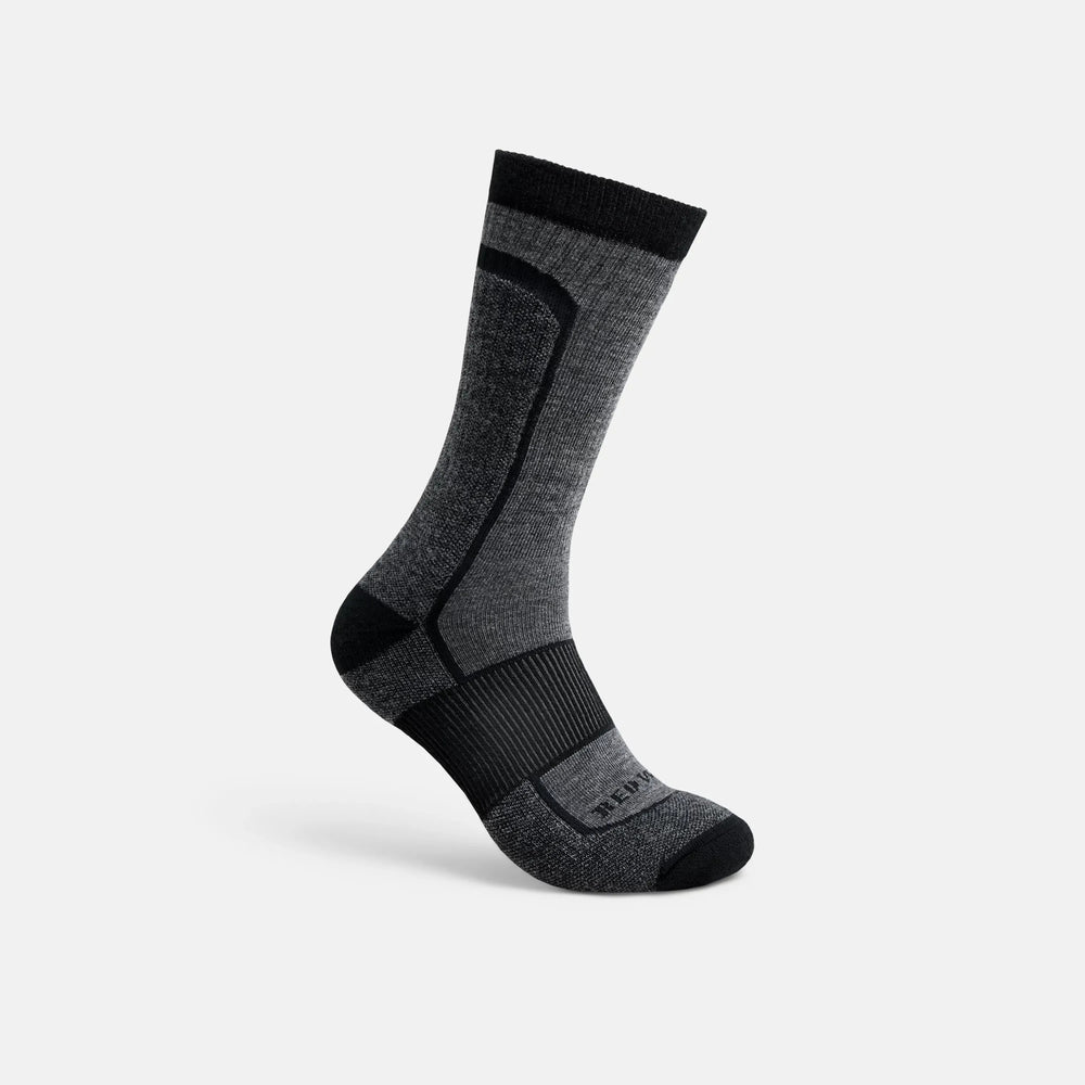 Red Wing Shoes | Unisex Merino Wool Blend Crew Sock in Black 97360